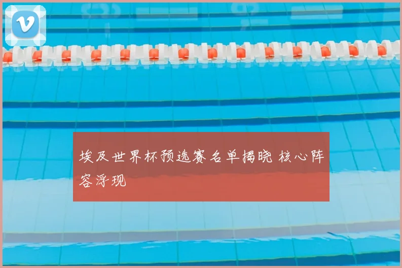 埃及世界杯预选赛名单揭晓 核心阵容浮现