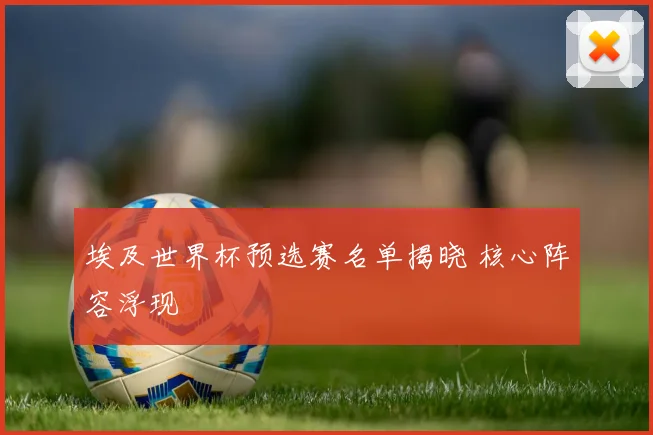 埃及世界杯预选赛名单揭晓 核心阵容浮现